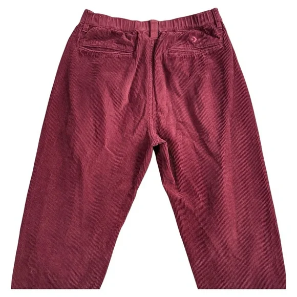 Converse x IRAK NYC Corduroy Pants Dark Burgundy Unisex Size Medium